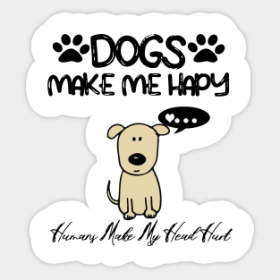 Dog Lover Sticker